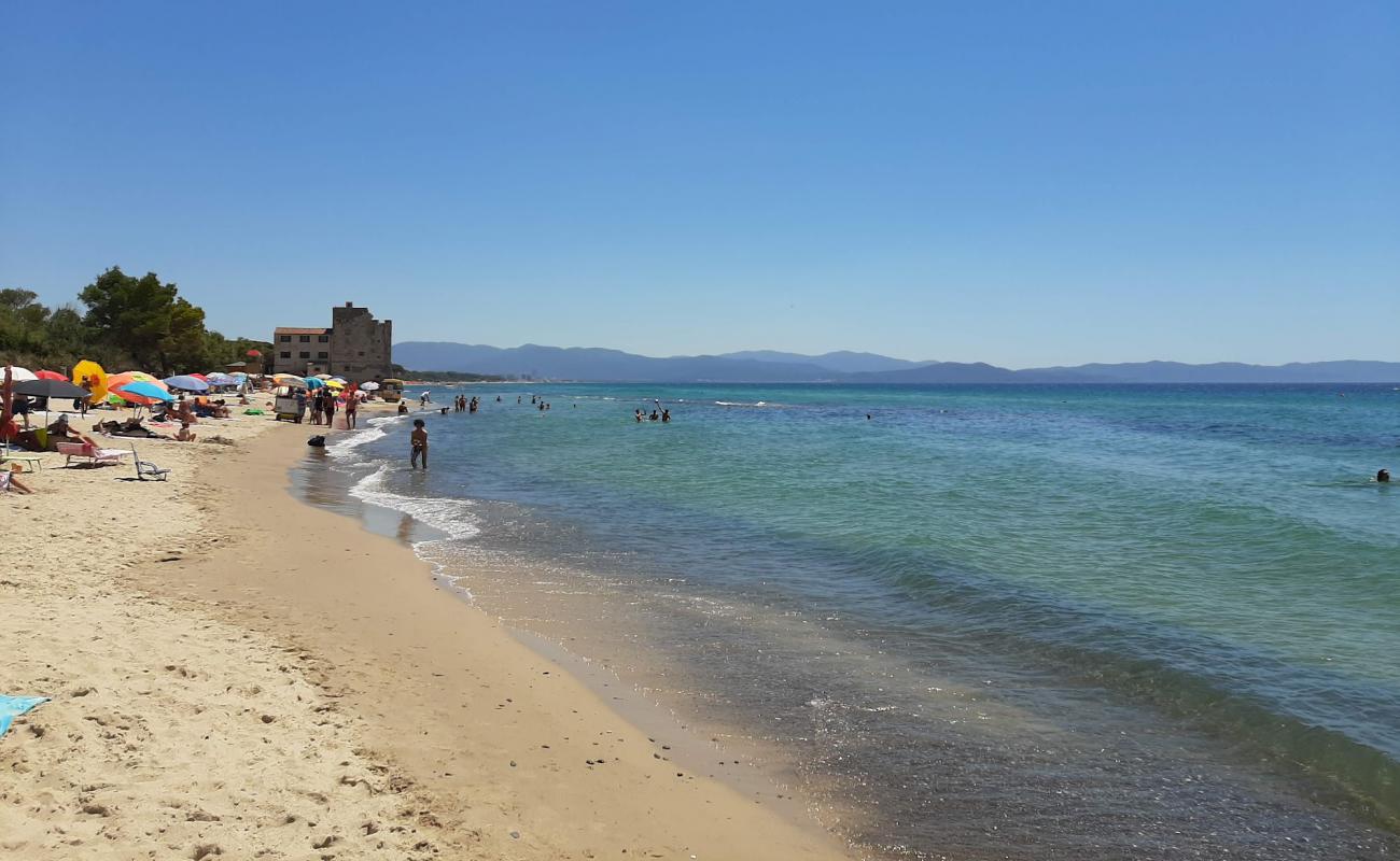 Foto af Spiaggia Libera di Torre Mozza med lys sand overflade