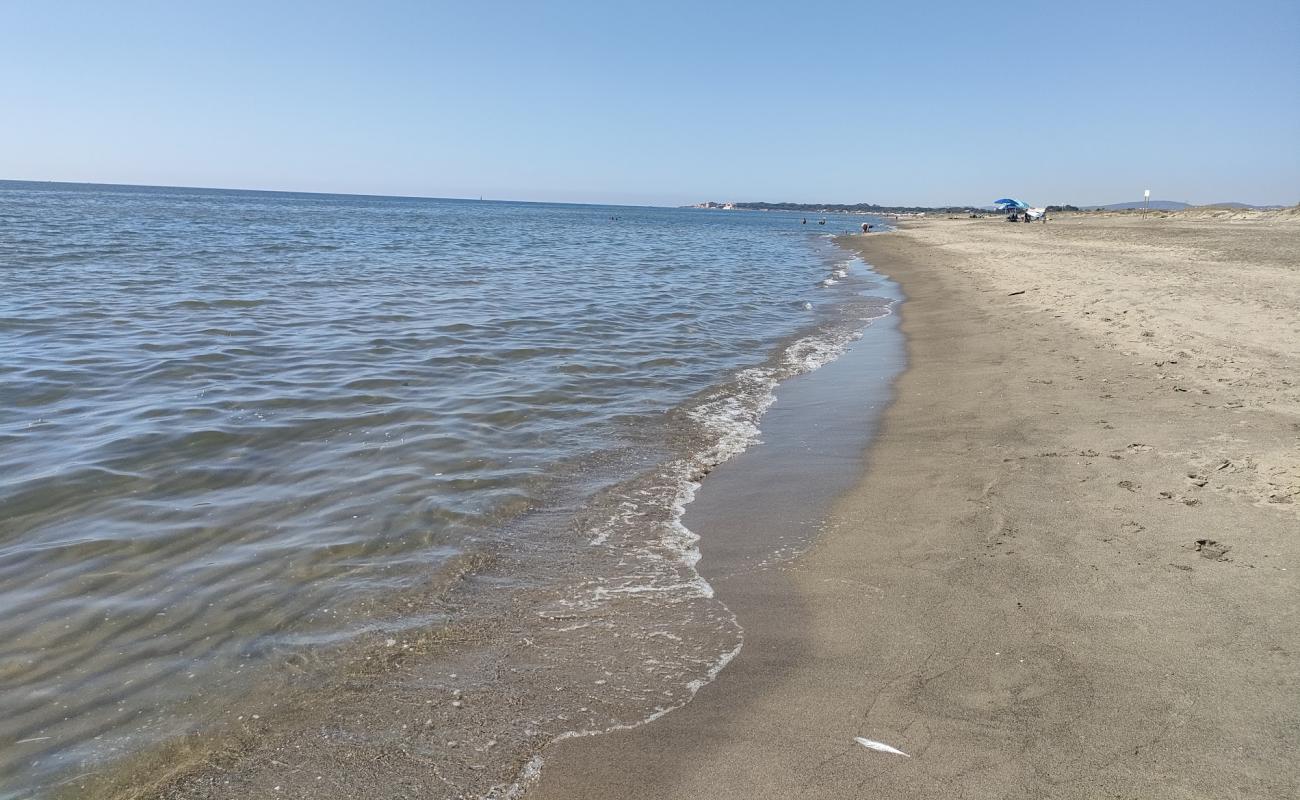 Foto af Spiaggia Ospedale Bambin Gesu med grå sand overflade