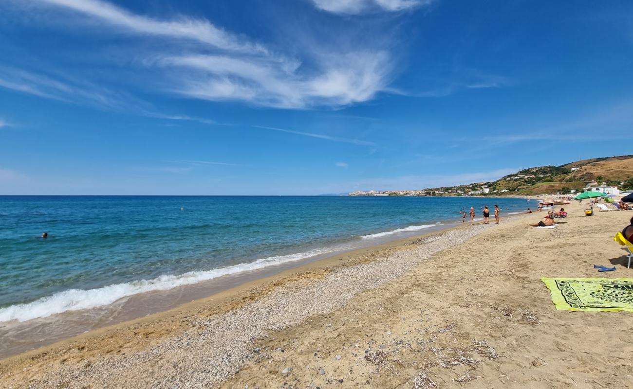 Foto af Lido Sabbia D'oro med lys sand overflade