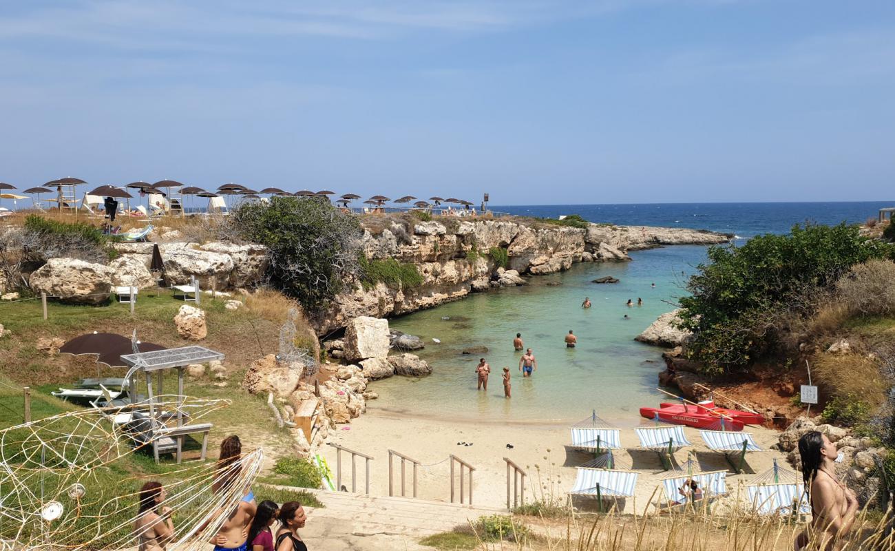 Foto af Lido Marza Monopoli med lys sand overflade