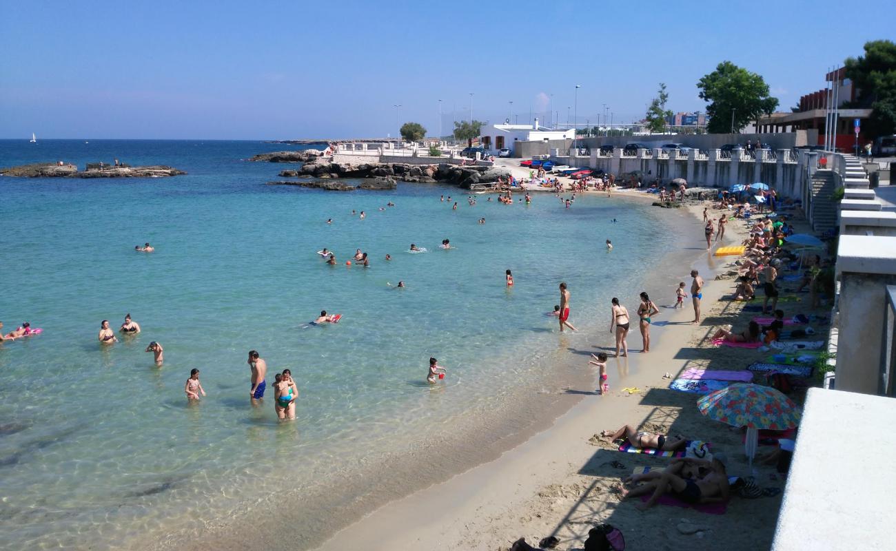 Foto af Spiaggia Cala Porta Vecchia med lys sand overflade