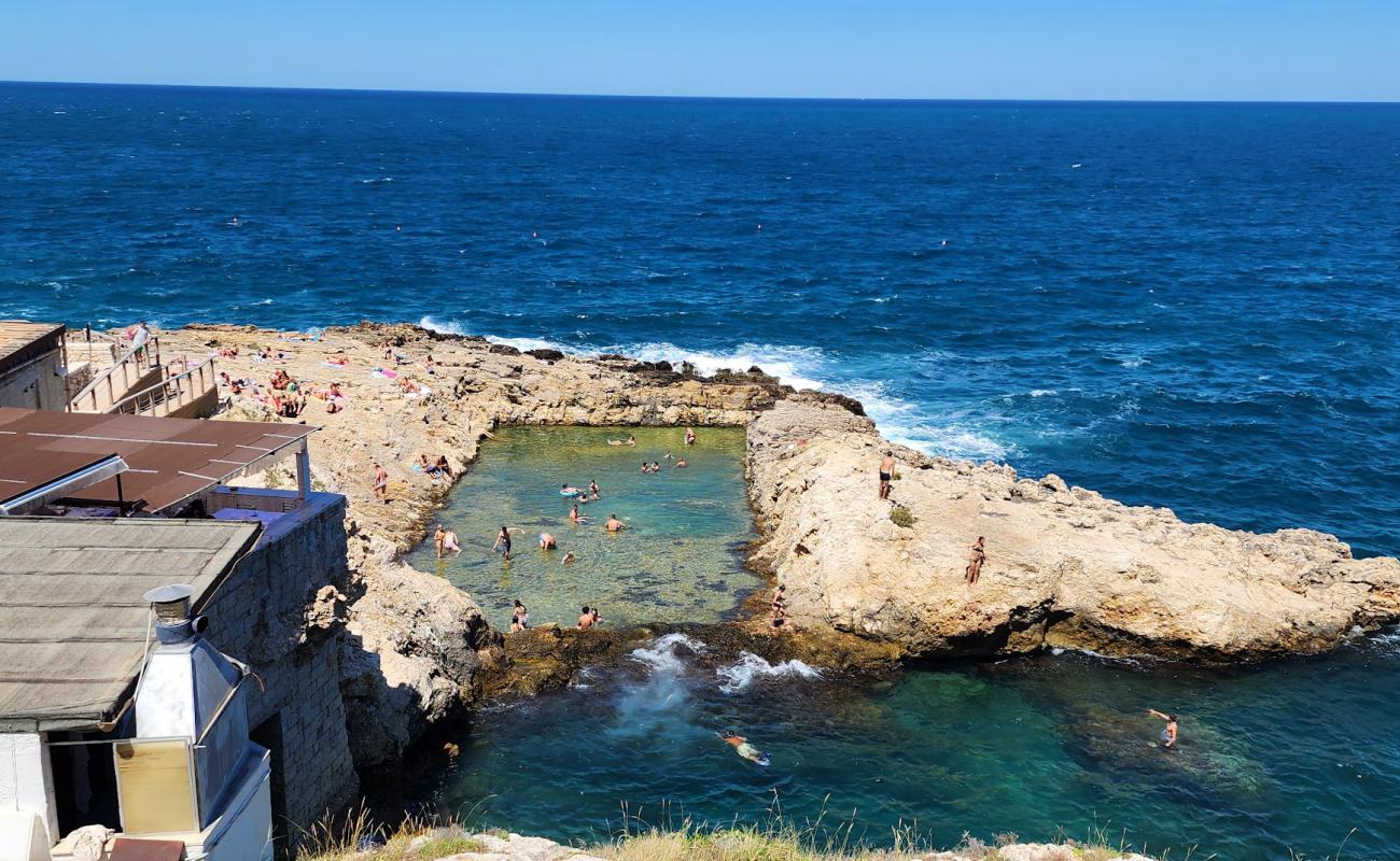 Foto af Lido Grottone-Polignano med sten overflade