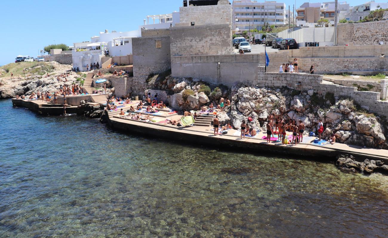 Foto af Cala Paguro med sten overflade