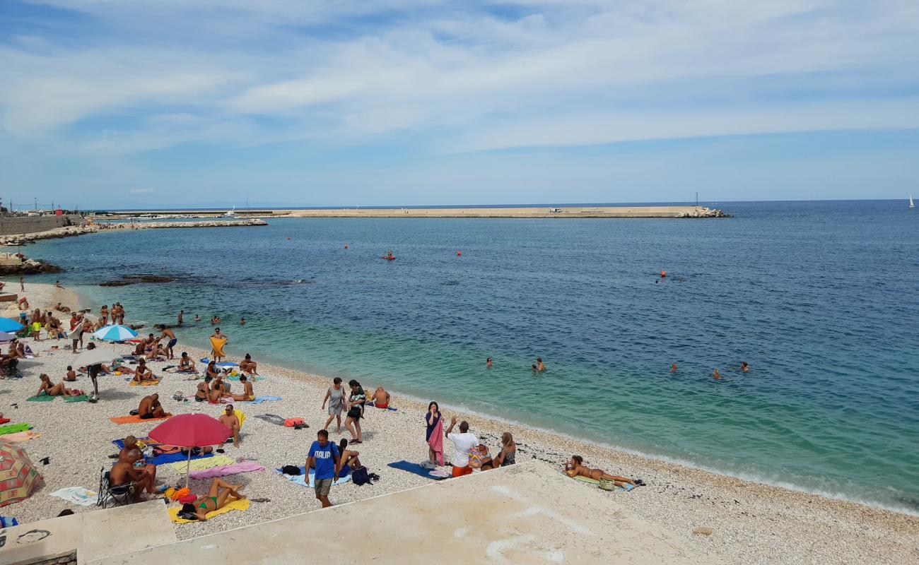 Foto af Spiaggia del Macello med let sten overflade