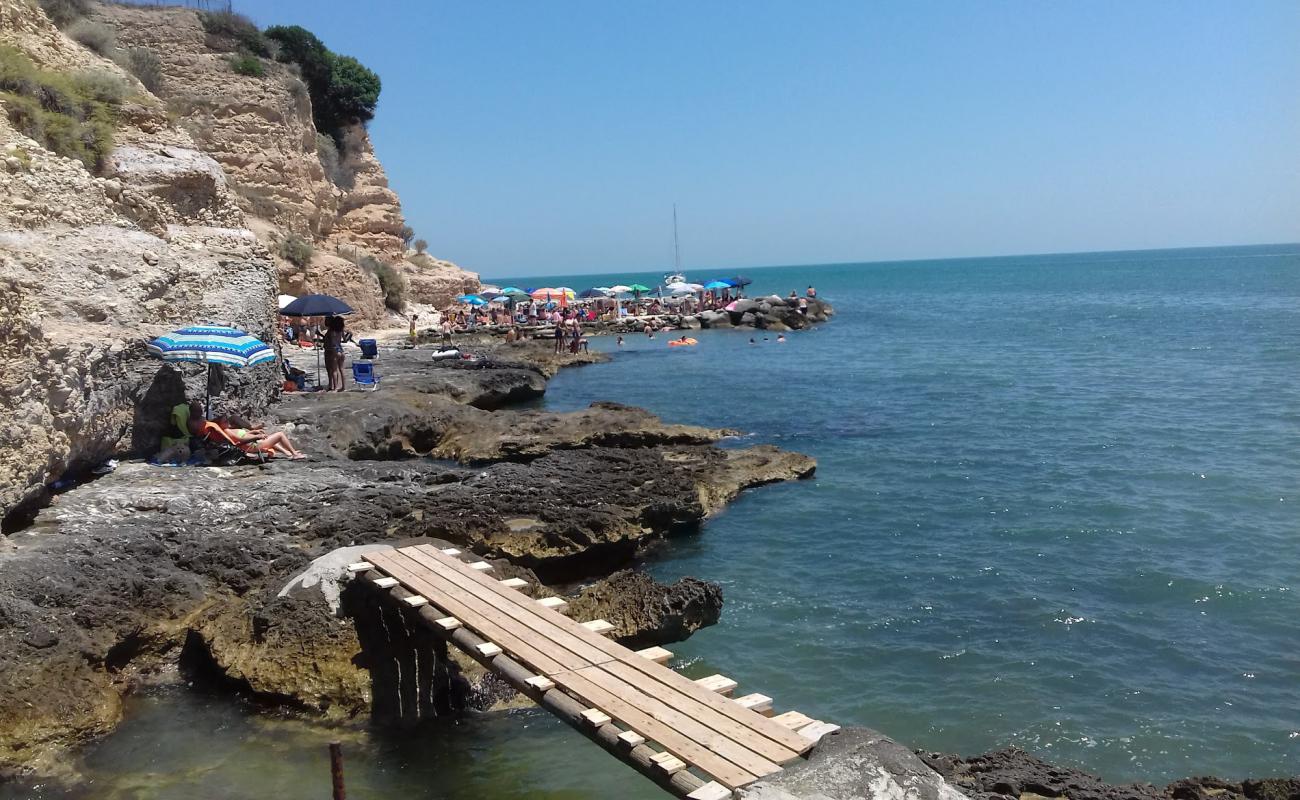 Foto af Spiaggia Grotte dell'Acqua Azzurra med let sand og småsten overflade