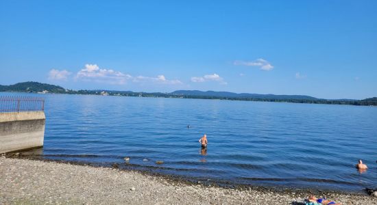 Spiaggia Castellaccio di Villa Lesa