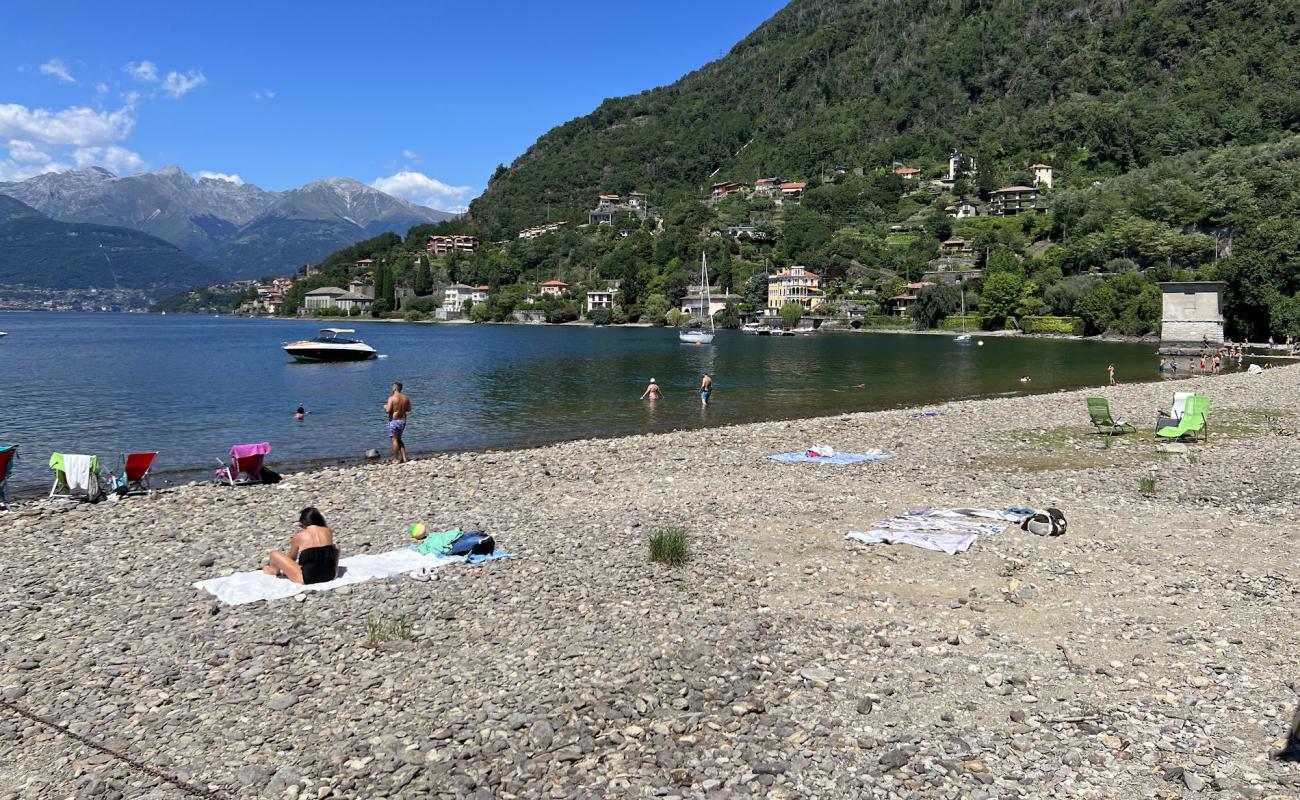 Foto af Spiaggia La Foppa med grå sten overflade