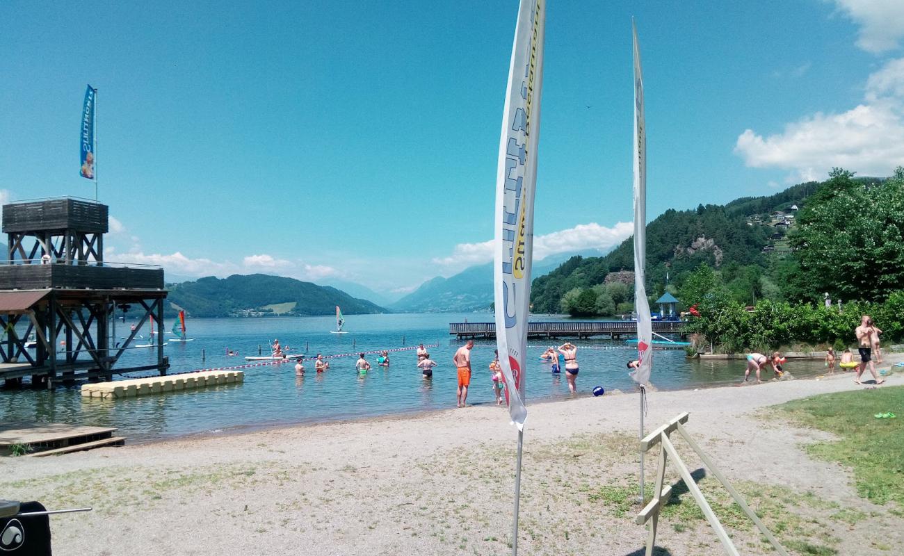 Foto af Strandbad Sittlinger med lys sand overflade