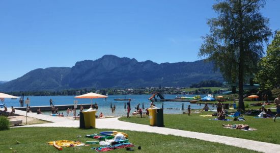 Alpenseebad Mondsee Strand