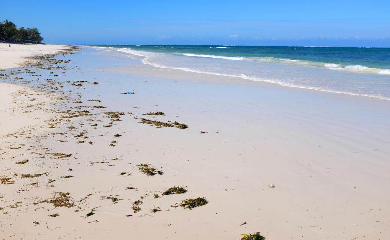 Foto af Vidazini Strand med hvidt fint sand overflade