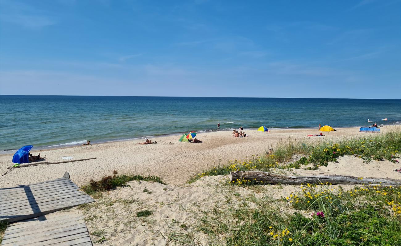 Foto af Pervalka Beach med lys fint sand overflade