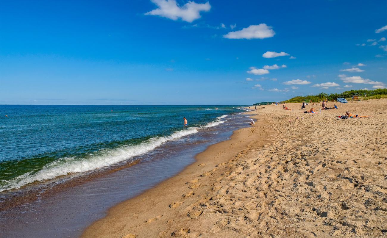 Foto af Giruliai beach med lys fint sand overflade