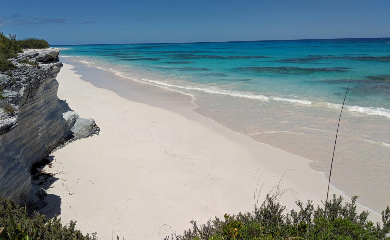 Foto af Lighthouse beach med lys fint sand overflade