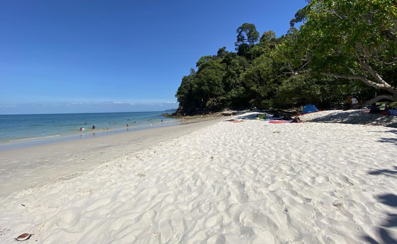 Foto af Sandy Skulls Beach med lys fint sand overflade