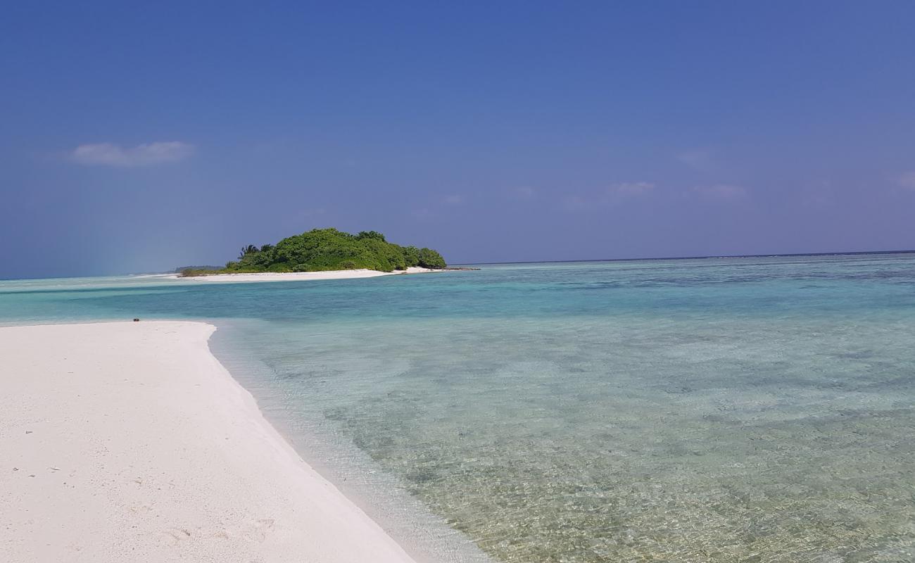 Foto af Bodurehaa Beach med hvidt fint sand overflade