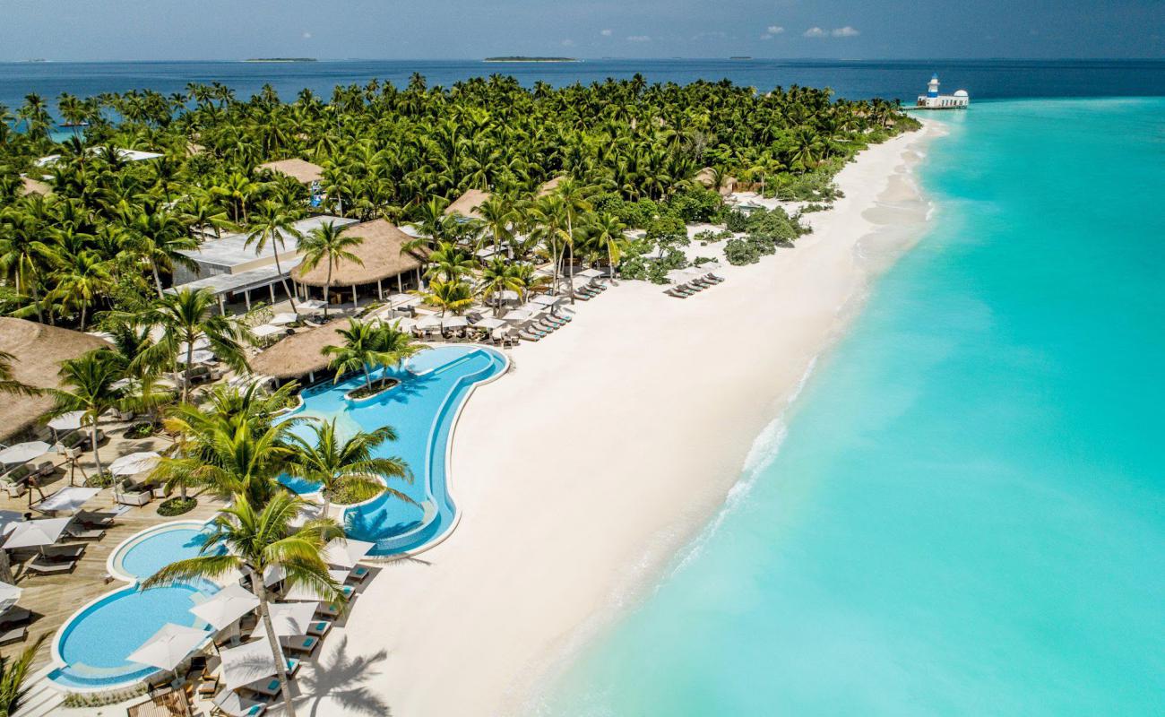 Foto af Kollegaers Strand med lys sand overflade