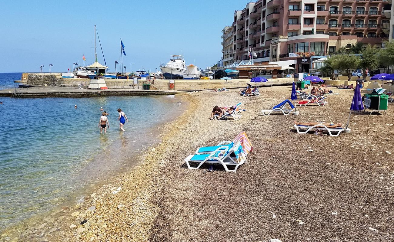 Foto af Marsalforn Beach med let fin sten overflade