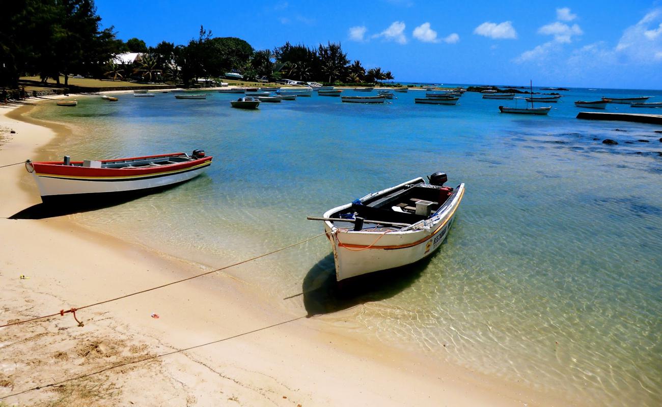 Foto af Anse La Raie Beach med lys sand overflade