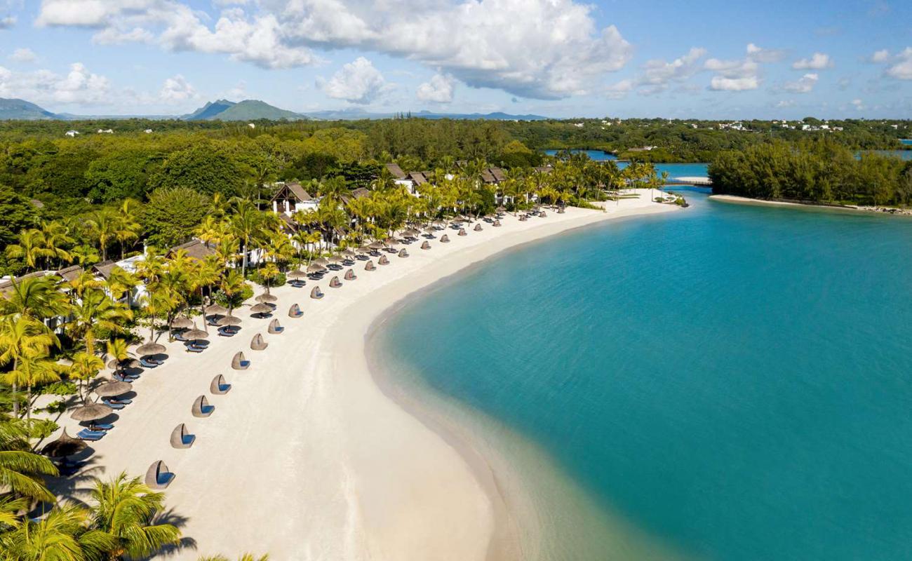 Foto af Stranden på Shangri-La Mauritius Resort med hvidt fint sand overflade