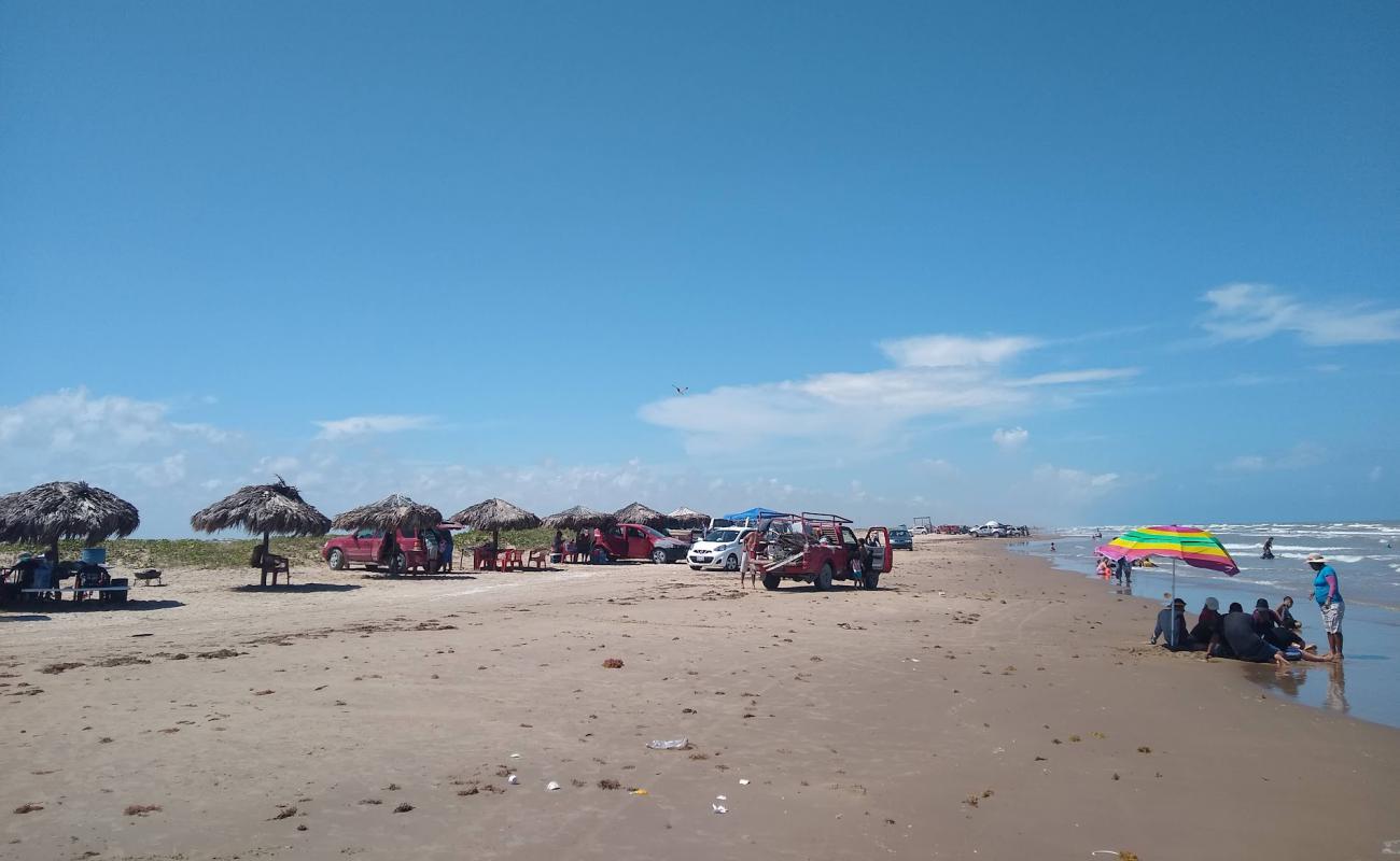 Foto af Playa El Mezquital med lys fint sand overflade