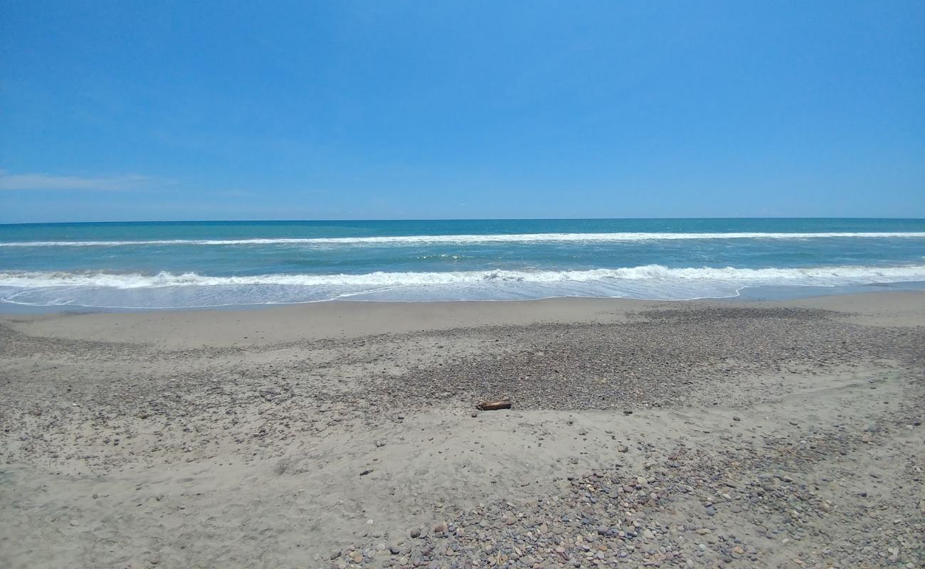 Foto af Ceuta beach med grå sand overflade