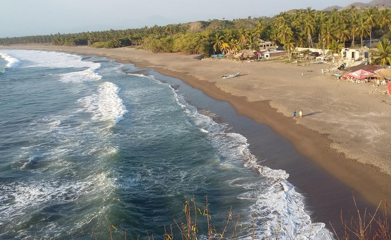 Foto af Playa de San Telmo med brunt sand overflade