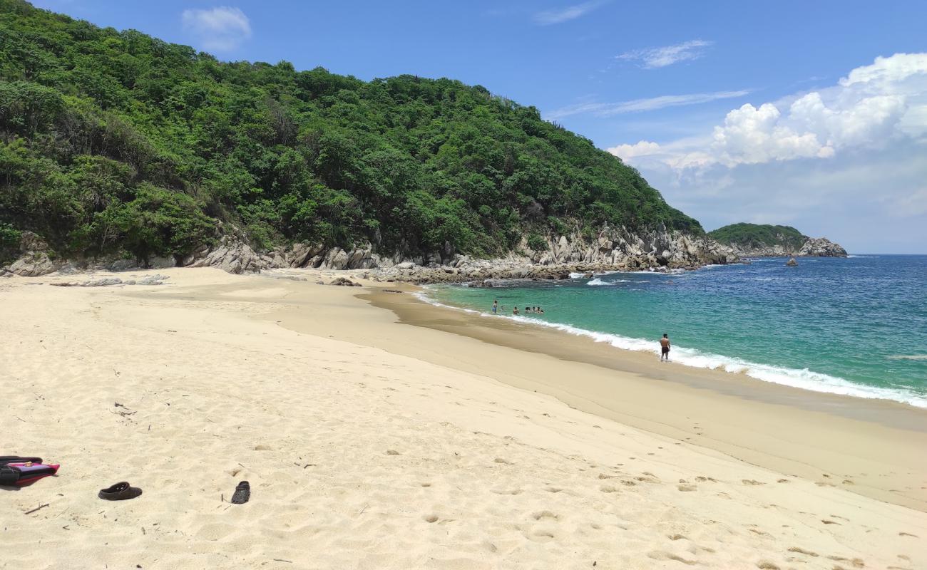 Foto af Tejon beach med let fin sten overflade