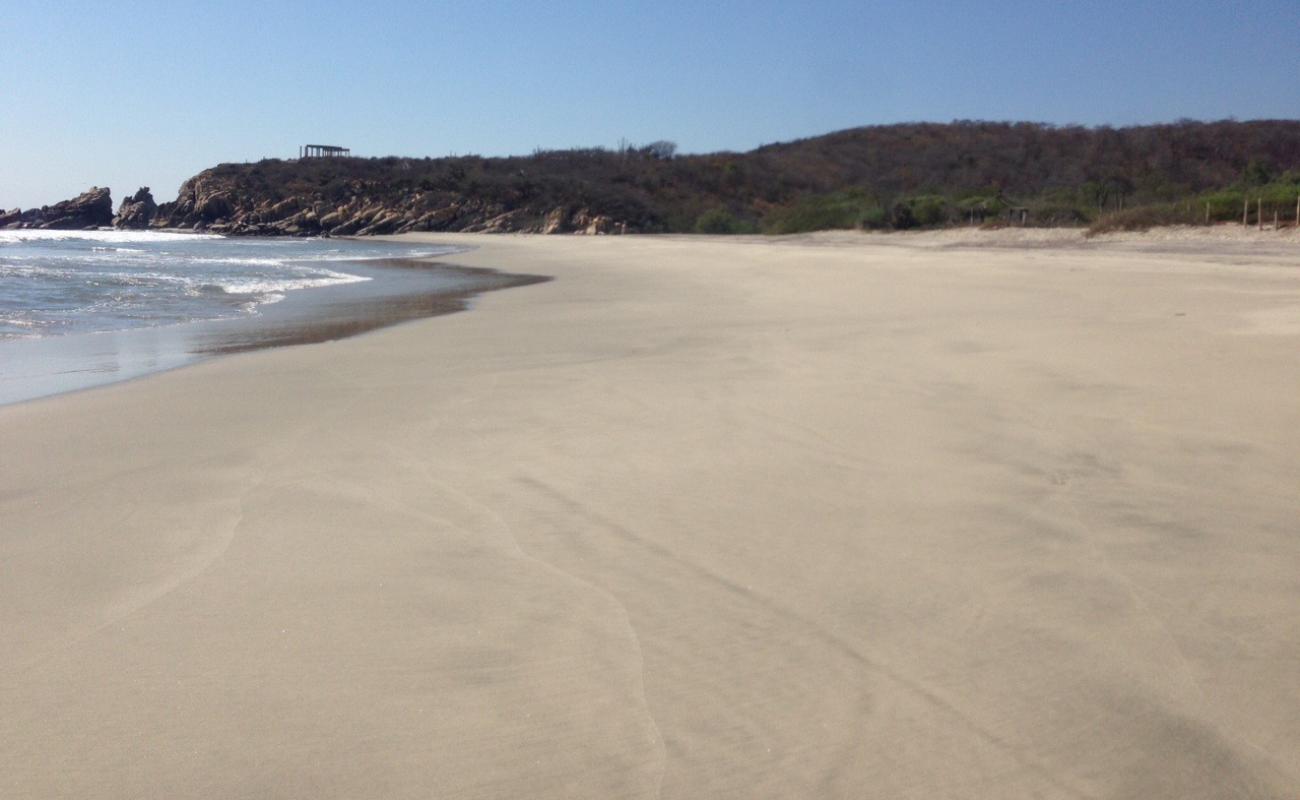 Foto af Garzas beach med lys sand overflade