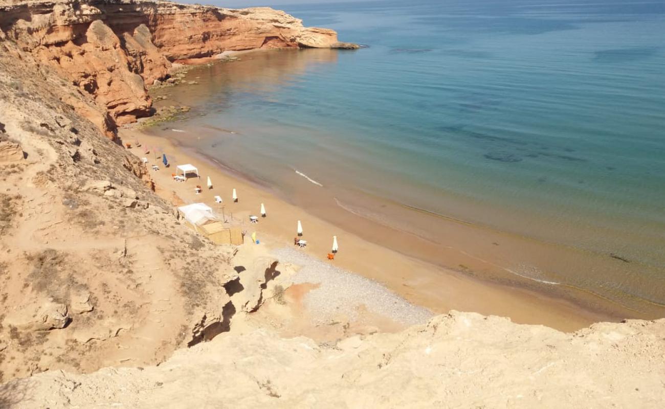 Foto af Thimarssad beach med brunt sand overflade