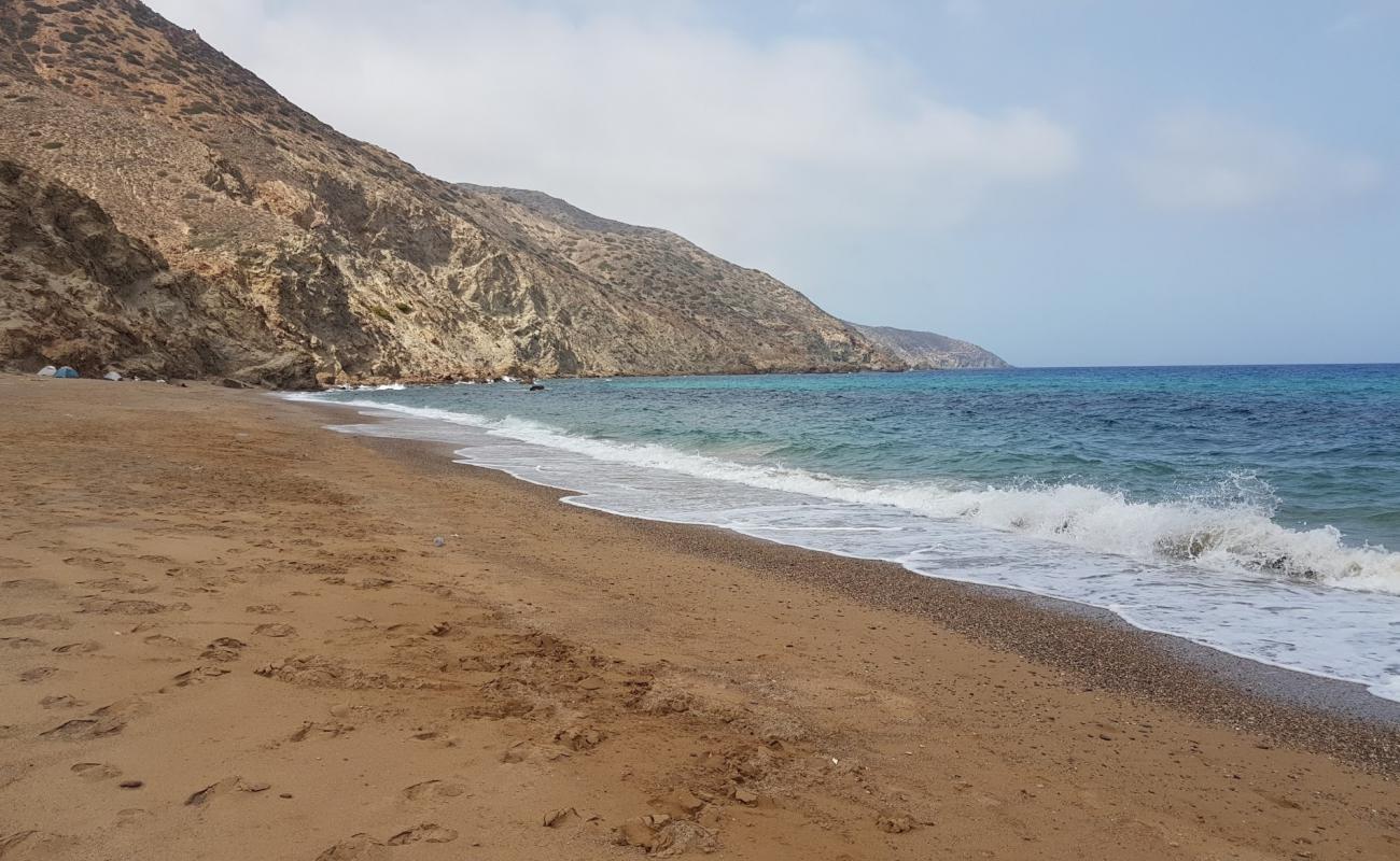 Foto af Playa Cara Blanca med lys sand overflade