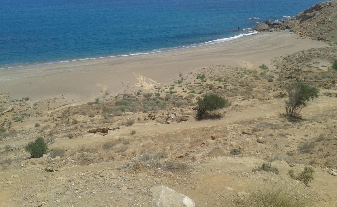 Foto af Plage de Sidi Driss med let sand og småsten overflade