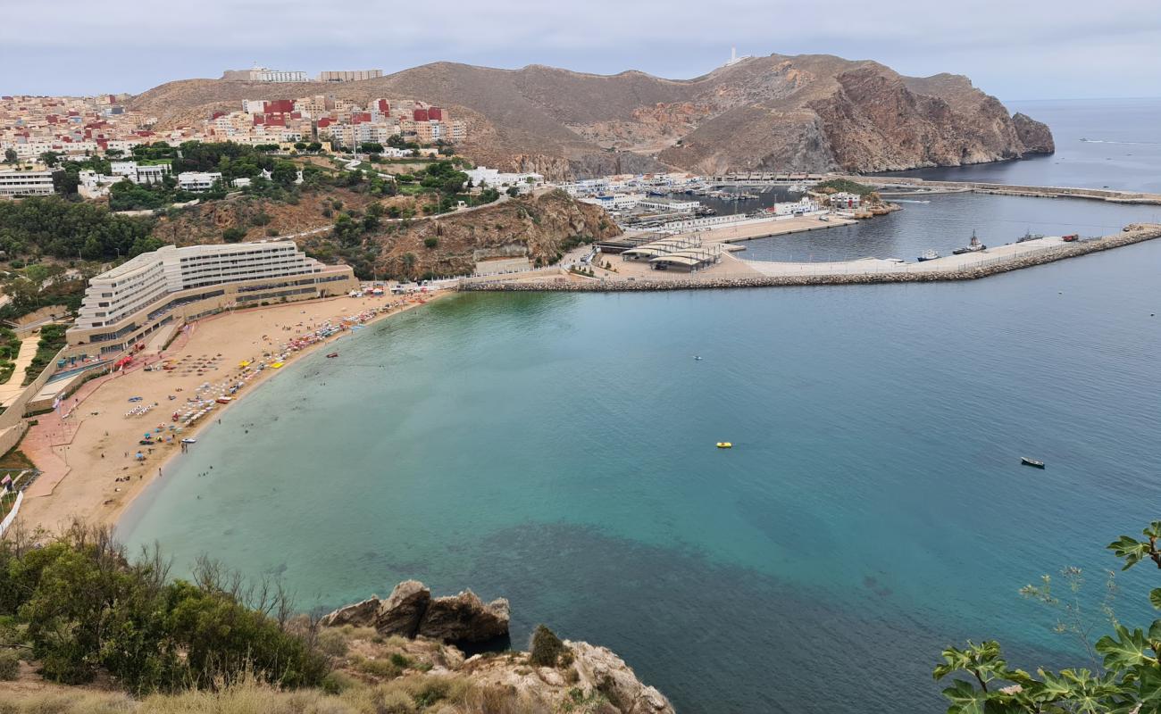 Foto af Strand Quemado med lys fint sand overflade