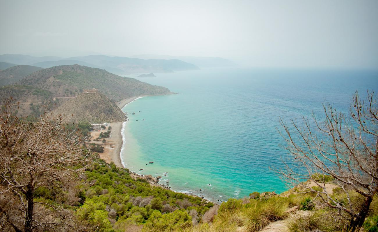 Foto af Plage de Torres med grå sten overflade