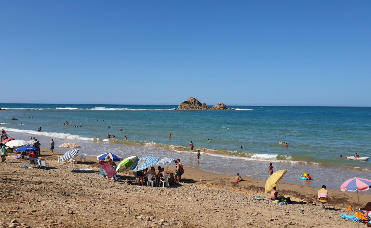 Foto af Plage Cala-Iris med brunt sand overflade