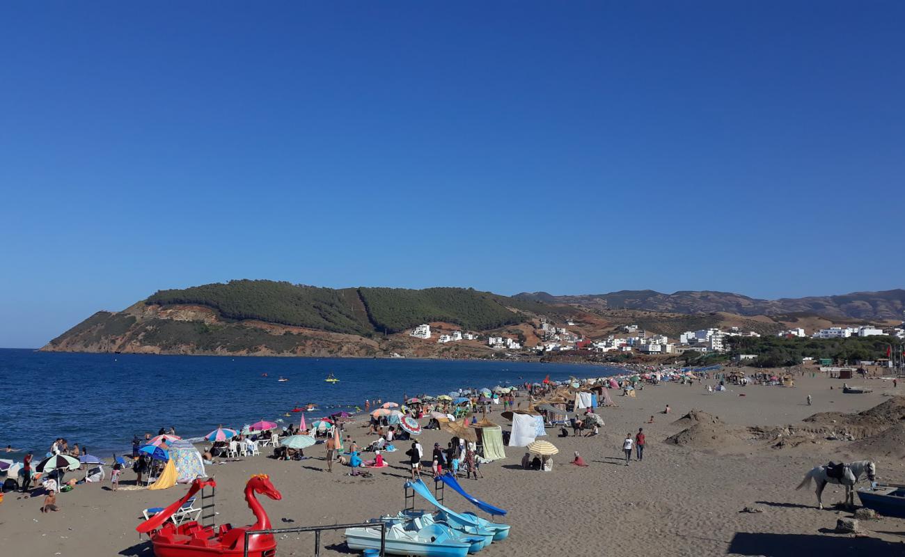 Foto af Azla beach med lys sand overflade