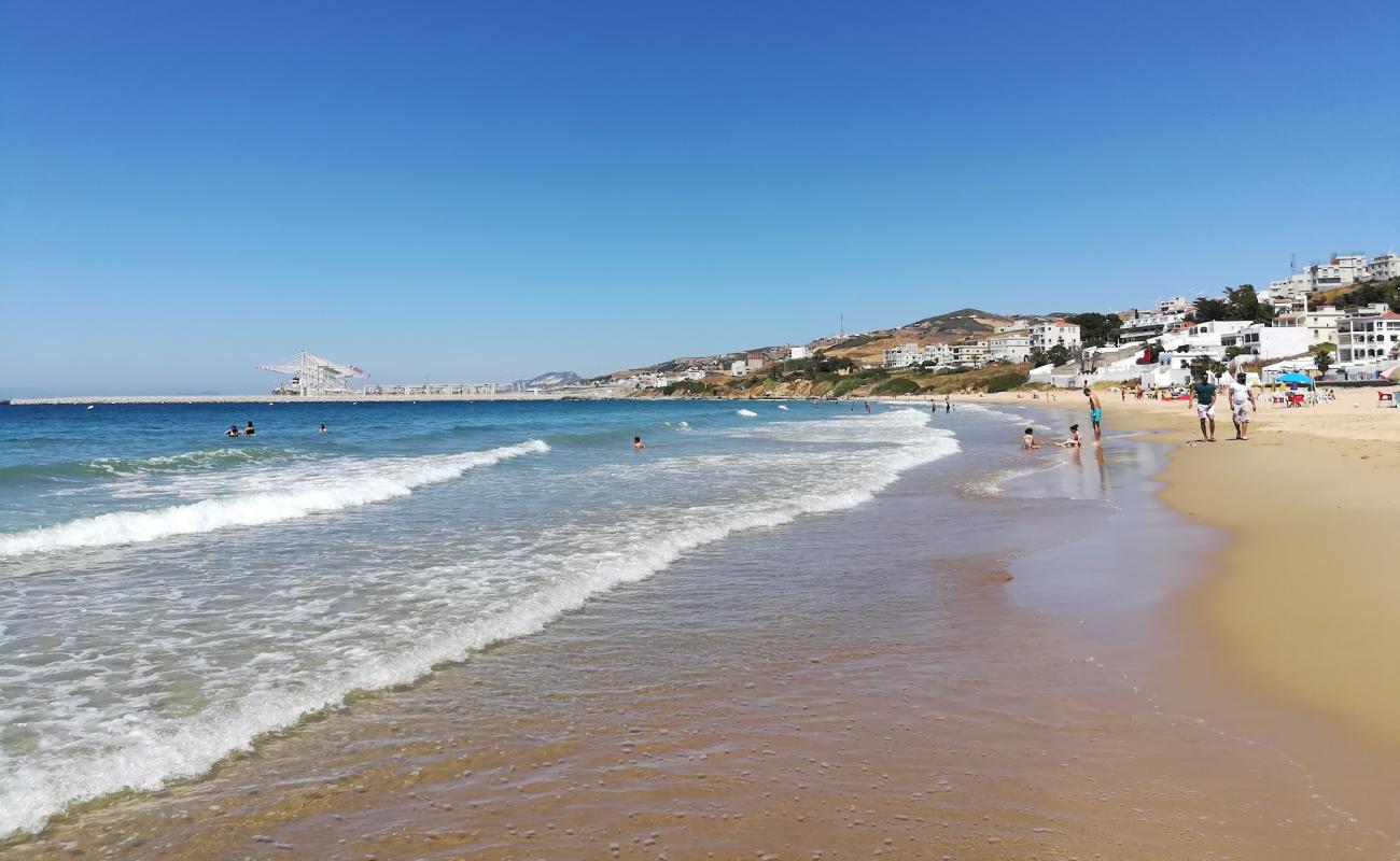 Foto af Plage Public med lys sand overflade