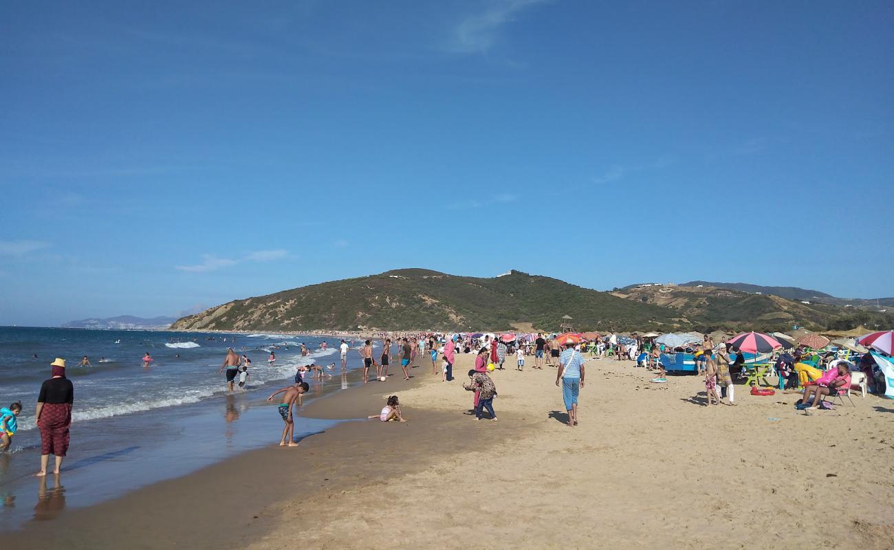 Foto af Plage Oued Alian med lys fint sand overflade