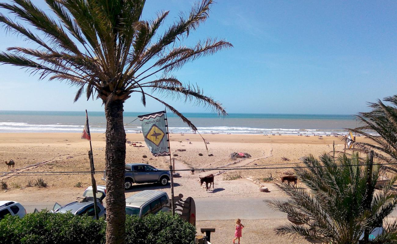 Foto af Sidi Kaouki Beach med lys sand overflade