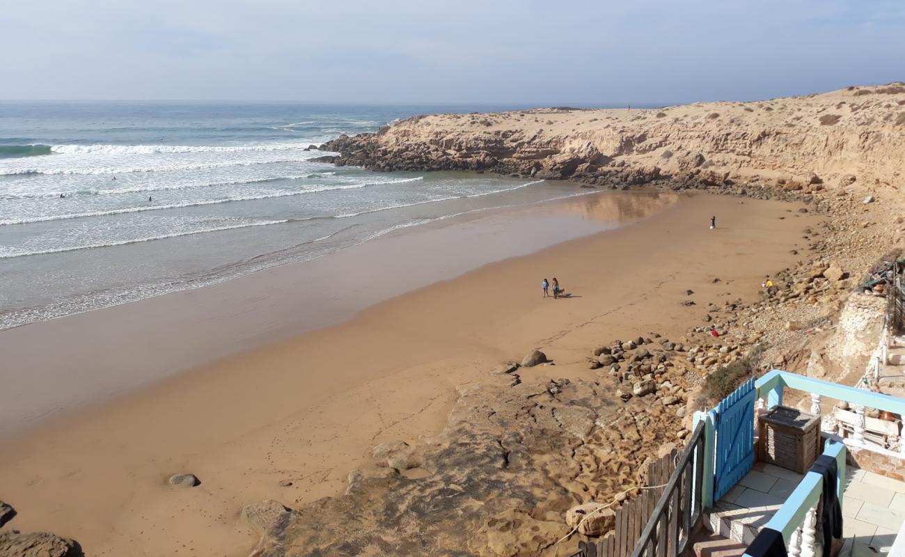 Foto af Plage d'Imsouane med lys sand overflade