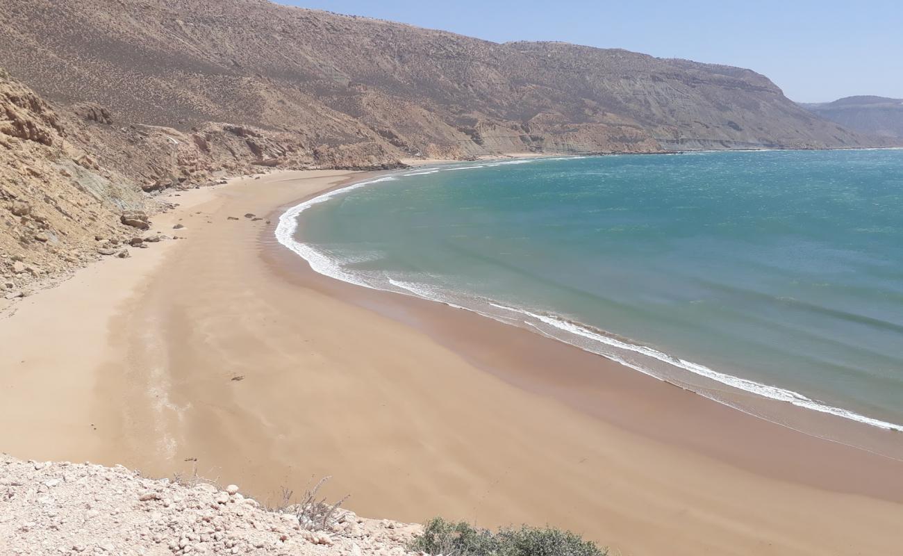 Foto af Plage d'Imsouane 2 med fin brunt sand overflade