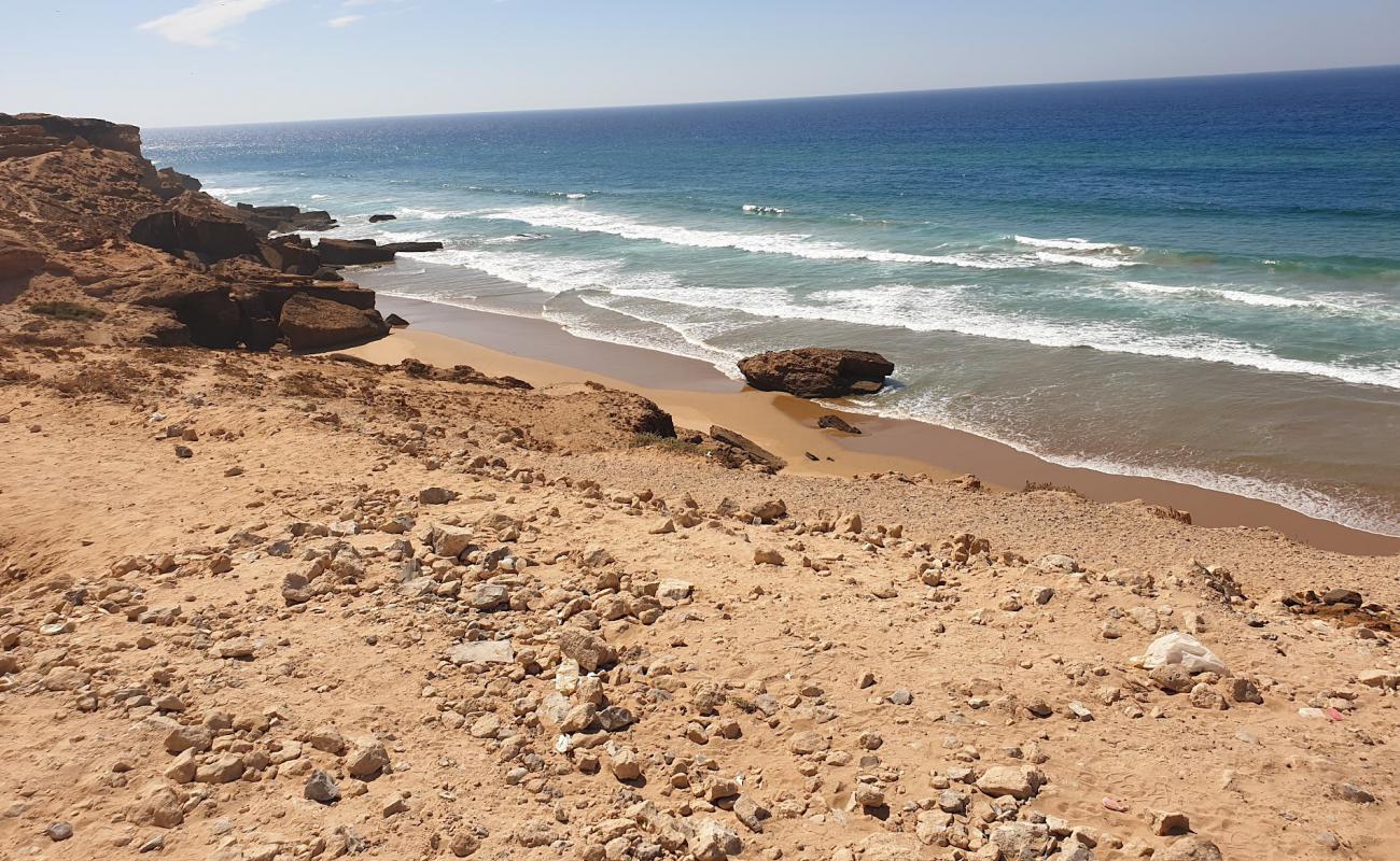 Foto af Plage Tamri med lys sand overflade