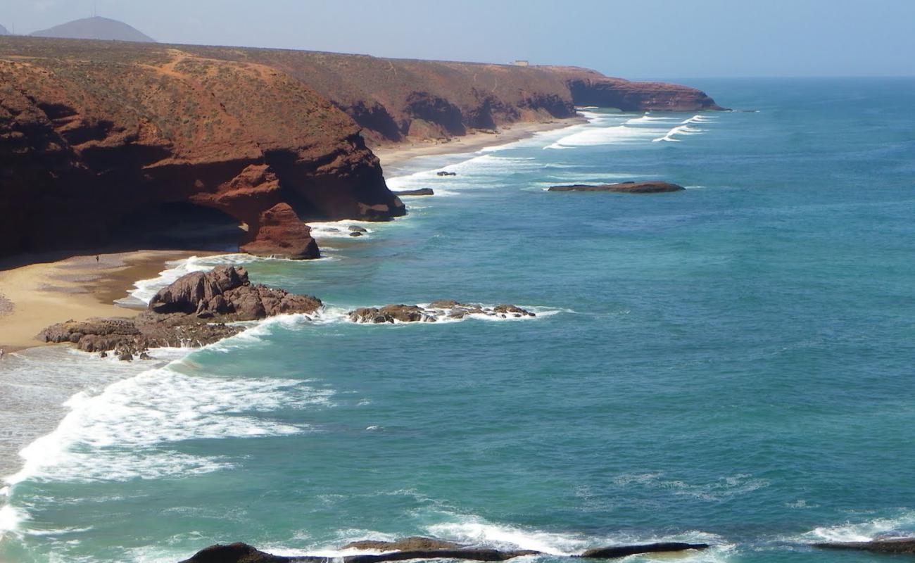 Foto af Plage Sidi Ifni med brunt sand overflade