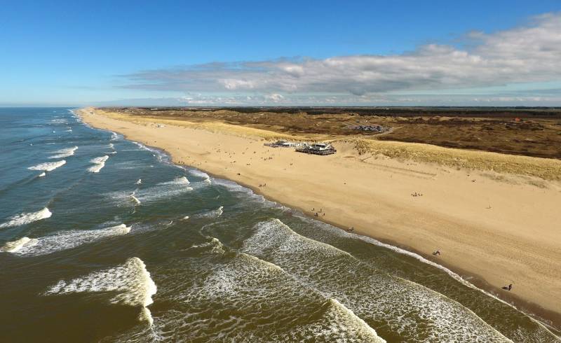 Foto af Ecomare beach med lys sand overflade