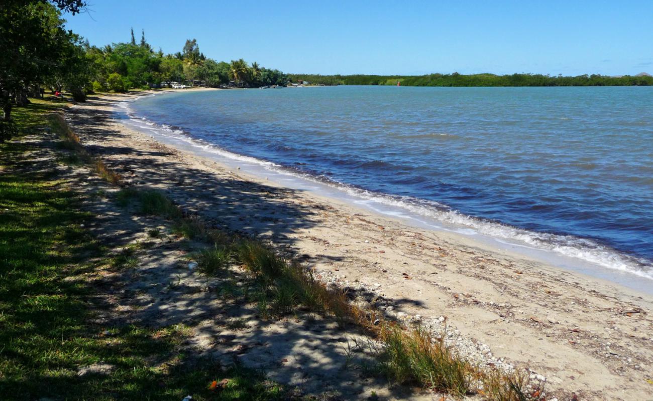 Foto af Plage et Camping "Aire de Foue" med lys sand overflade