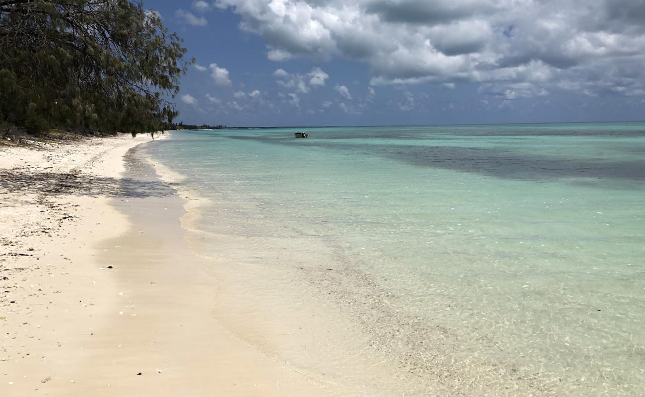 Foto af Ouvea Island Beach med hvidt fint sand overflade