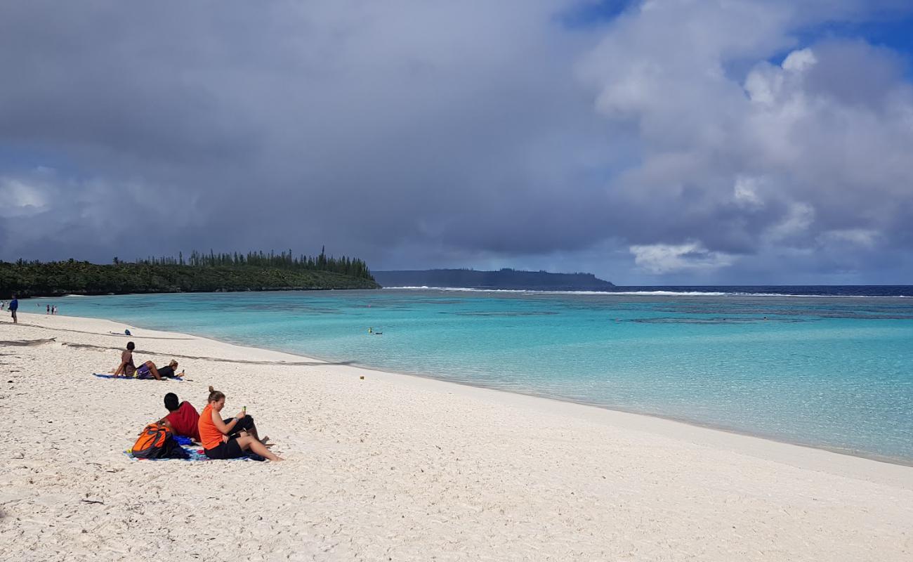 Foto af Yejele Beach med hvidt sand overflade