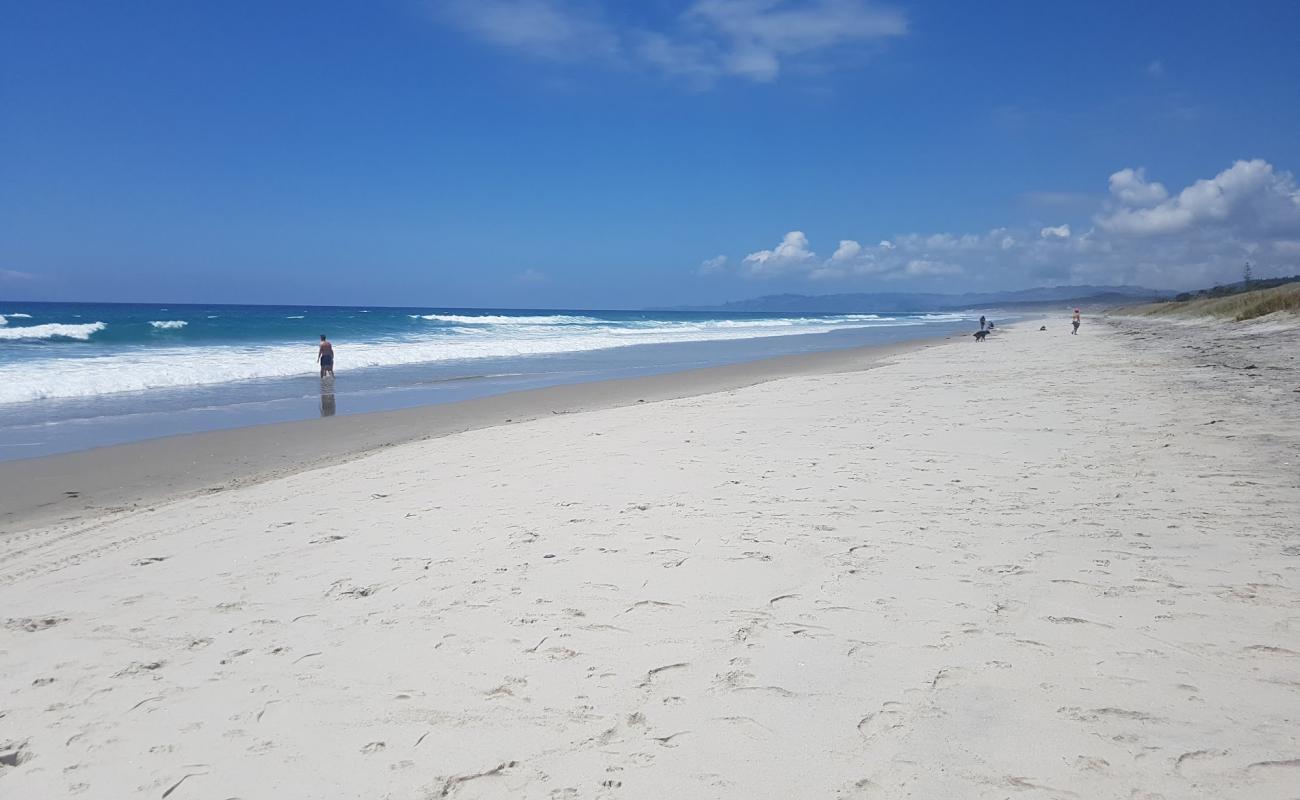 Foto af Forestry Beach med lys sand overflade