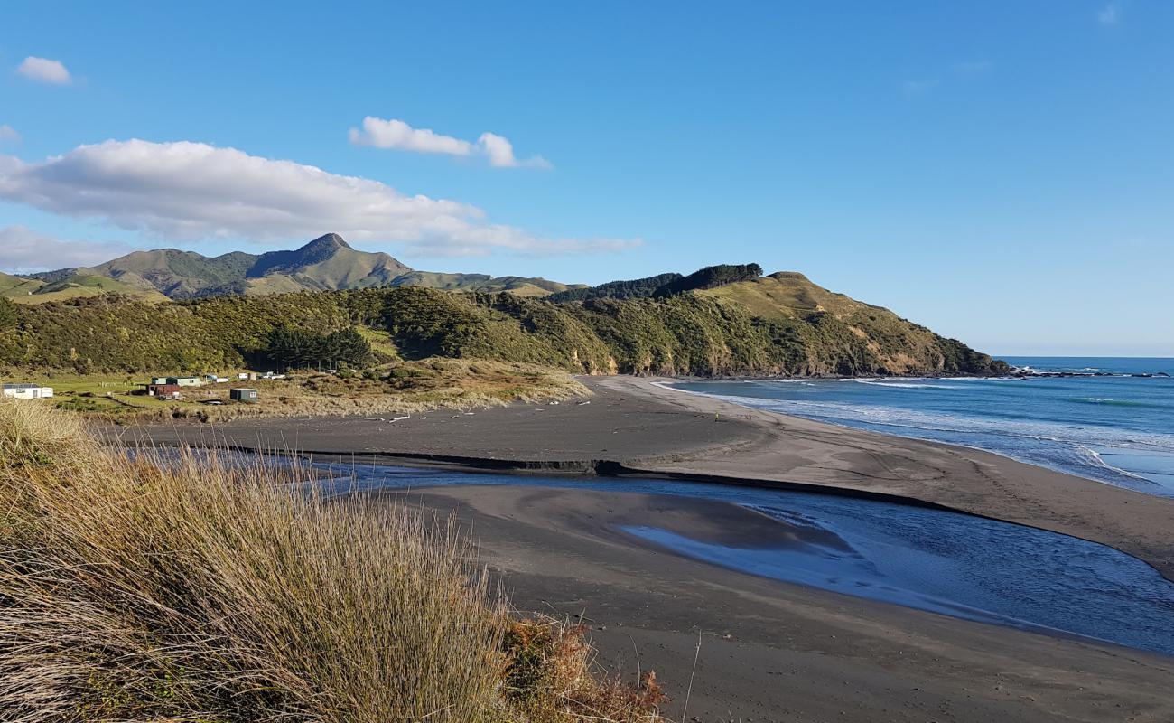 Foto af Kiritehere Beach med grå sand overflade