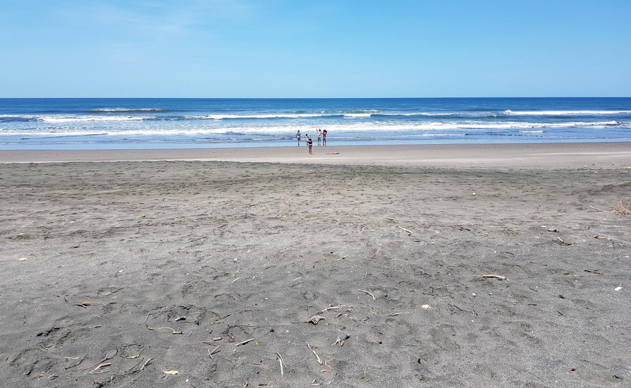 Foto af Big Salt Flats beach med grå sand overflade