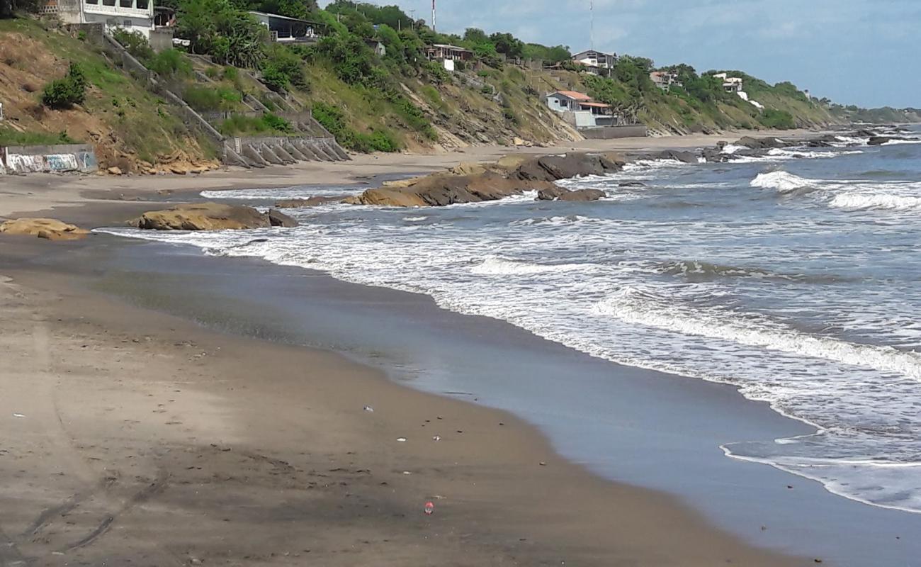 Foto af Playa La Boquita med lys sand overflade